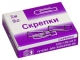 Скрепки 22мм 100шт./карт.уп. С22