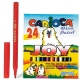 Фломастеры 24цв. 40615 Carioca Joy карт/уп.