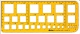 Шаблоны квадратов R840680