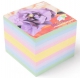 Блок для записей 90*90*70мм Spectra Color 5цв. 80гр. 650л. LIGHT
