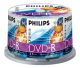 Диск DVD-R Philips 4.7 ГБ 16х 50 штук Cake Box