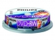Диск DVD-RW Philips 4.7 ГБ 4х 10 штук Cake Box